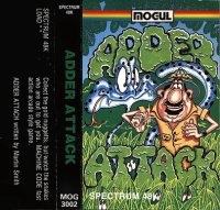 Adder Attack ZX Spectrum US box art